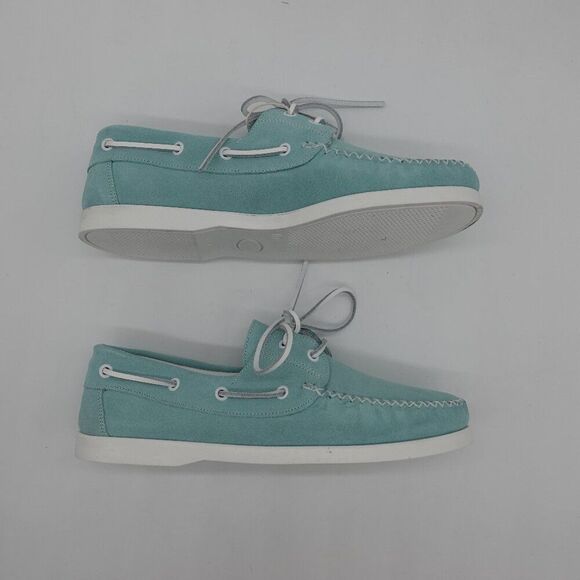 8 By Yoox Torquiose Shoes, NEW - Picture 3 of 8